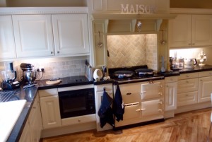 Mark Leigh kitchen re painted in Lancashire
