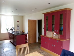 Hand painted Smallbone kitchen in the Ribble Valley