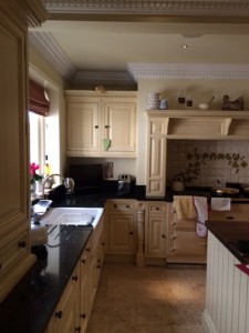 Hand paint Clive Christian kitchens Cheshire
