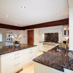 Exquisite hand painted kitchen cabinets in Lancashire, North West