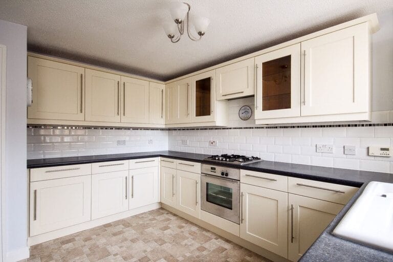 Hand painted Oak kitchen Blackpool