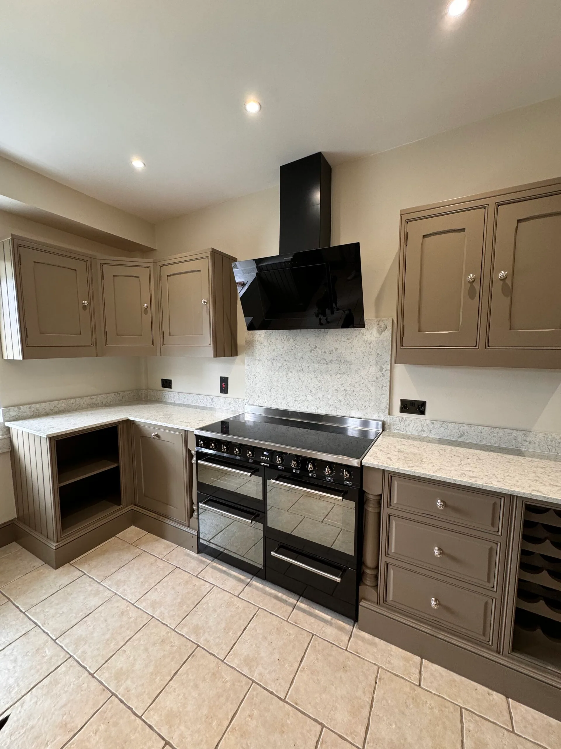 Spray painted kitchens Cheshire