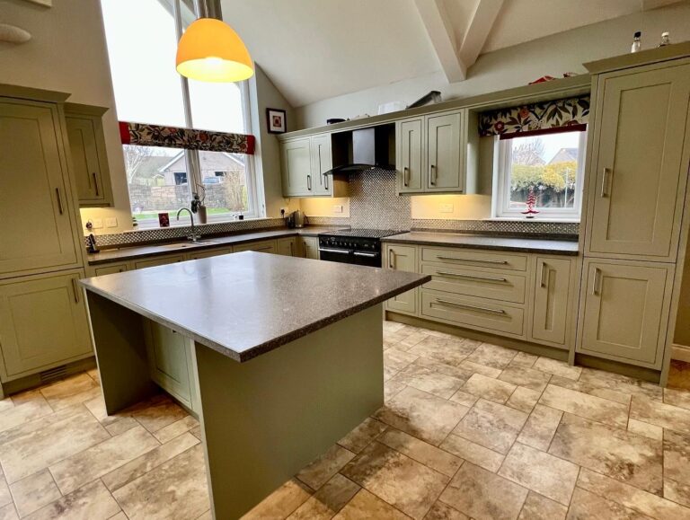 Oak kitchen repainting caton Lancaster