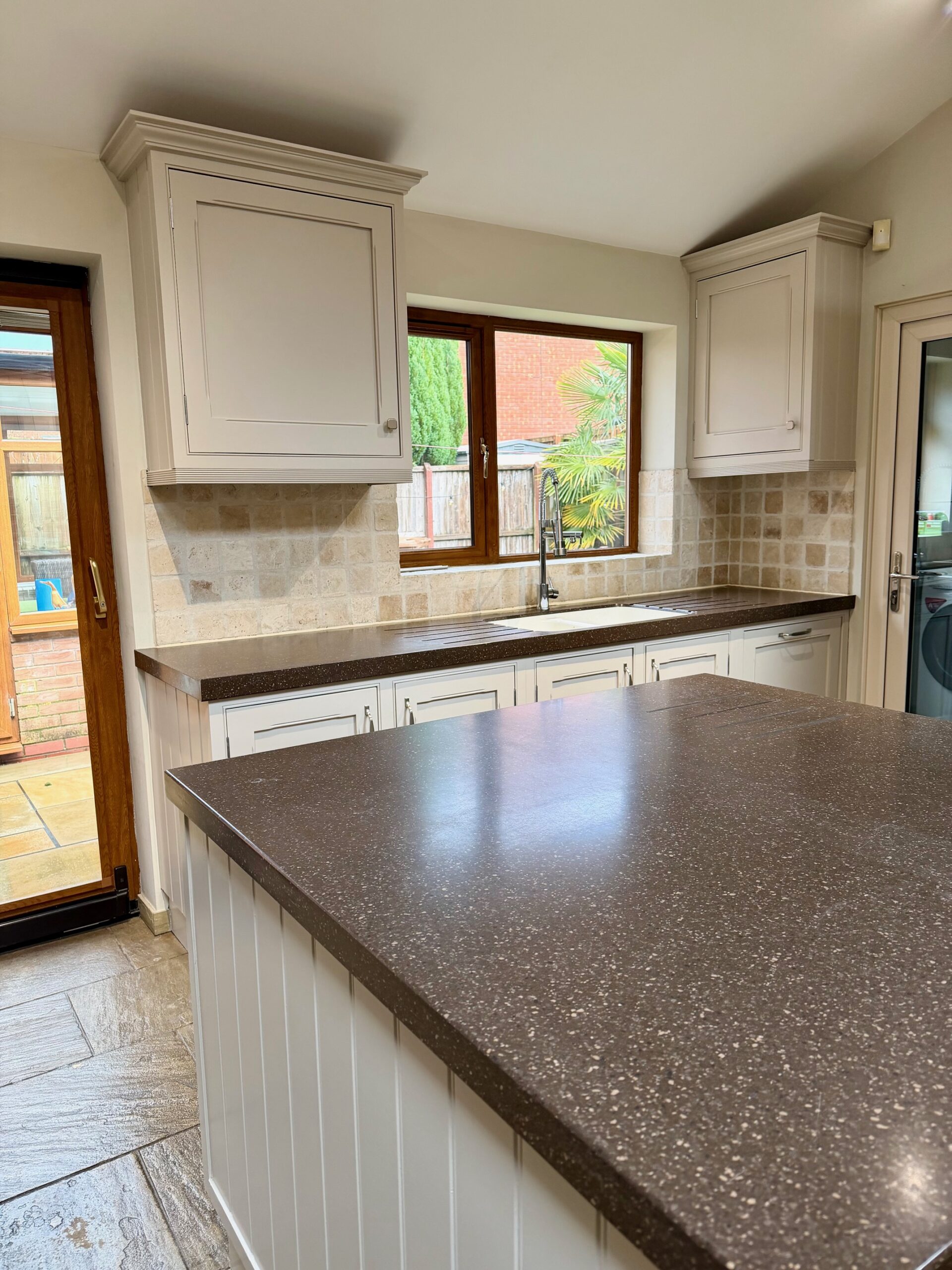 Failed kitchen spray fixed in Cherry Tree