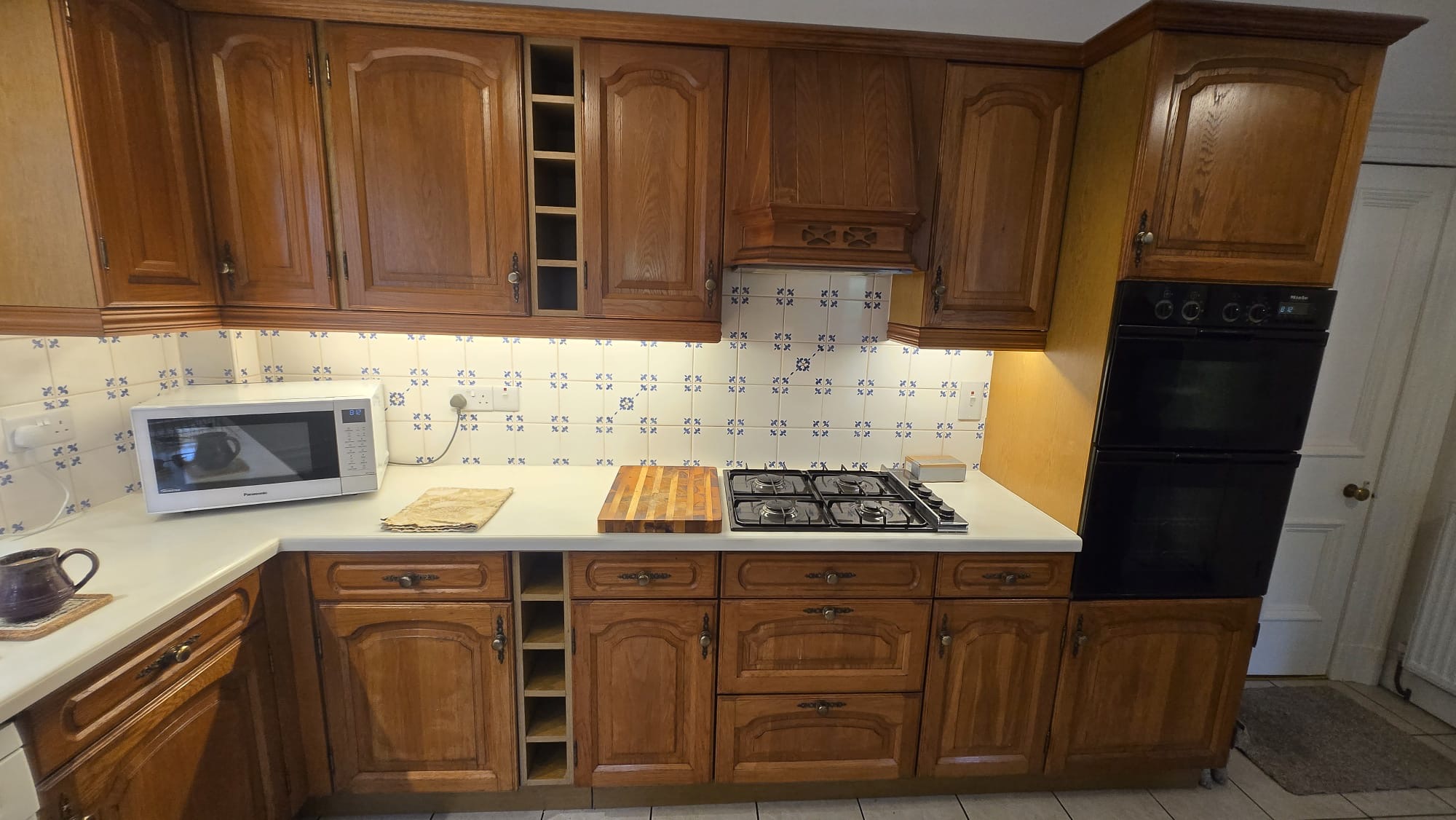 Dark Oak kitchen transformation southport