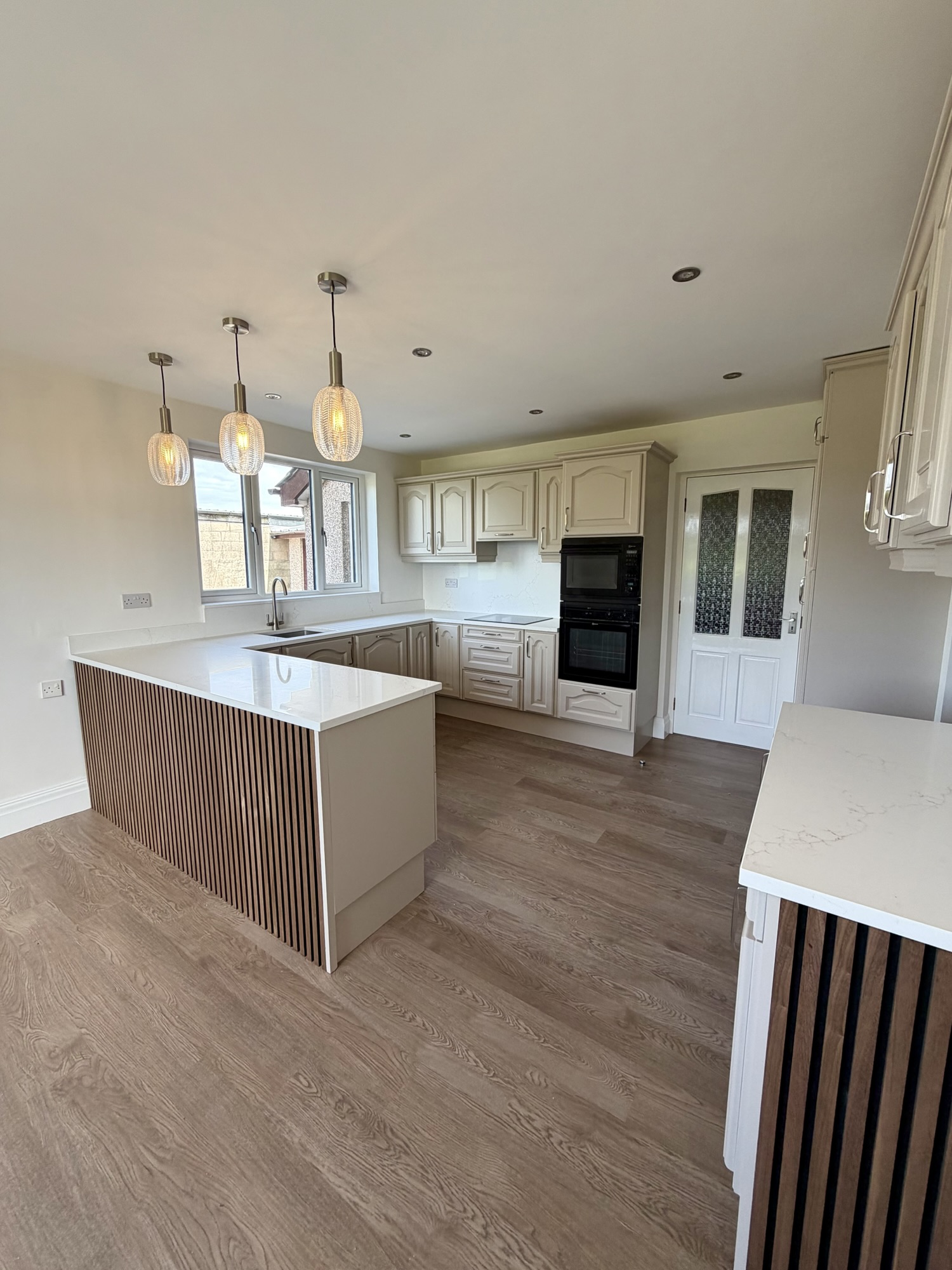 Dark Oak kitchen transformation in Out Rawcliffe